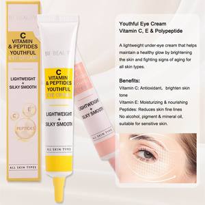 Ginzing refrescante crema para <span class=keywords><strong>ojos</strong></span> vitamina C Sadoer antiarrugas Crema para <span class=keywords><strong>Ojos</strong></span> niacinamida peso ligero crema juvenil para <span class=keywords><strong>ojos</strong></span> - Product Image 4