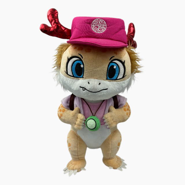 Manufacturer Custom Logo Dragon Plush Toy OEM Loong Stuffed Animal High Quality Mascot Plushie for Promotional Gift Wholesale