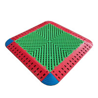 Grille en PVC écologique - Imperméable, antidérapante, ignifuge, pour terrasse extérieure