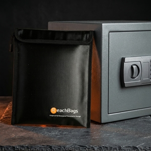 Bolsa <span class=keywords><strong>de</strong></span> documentos ignífuga Proteger certificados, <span class=keywords><strong>contratos</strong></span>, papeles legales, efectivo, objetos <span class=keywords><strong>de</strong></span> valor, bolsas <span class=keywords><strong>de</strong></span> archivo resistentes al agua y al fuego - Product Image 4