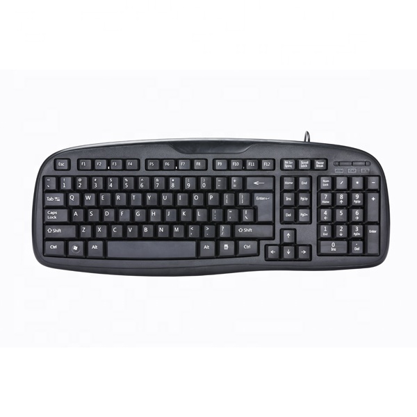 K-701 Full Size Ergonomic Wired Business Desktop Keyboard High Quality USB Home & Office Accessories New Product