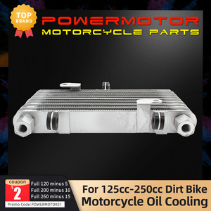 Refroidisseur d'huile de moto Zuqing, radiateur en aluminium 8 rangées, dissipateur de chaleur pour moteur 125-250cc - Product Image 3