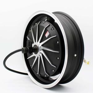 มอเตอร์ฮับแบบปรับแต่งได้ 14 นิ้ว รุ่น HY ซีรีส์ 1500W ความน่าเชื่อถือสูง BLDC สำหรับรถจักรยานยนต์ มอเตอร์ฮับแบบไม่มีขอบล้อ 14 นิ้ว รุ่น HY มอเตอร์ฮับ 14 นิ้ว รุ่น HY - Product Image 1