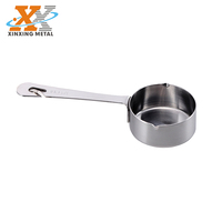 4 tasses de mesure pour la poudre en acier inoxydable, tasse doseuse de cuisine, vente en gros
