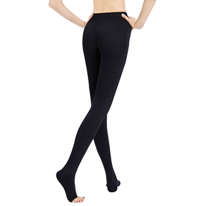 <span class=keywords><strong>Medias</strong></span> <span class=keywords><strong>de</strong></span> compresión <span class=keywords><strong>de</strong></span> maternidad hasta el muslo con punta cerrada, 20-30 mmHg, compresión graduada, antienbolismo, antibacterianas, diseño <span class=keywords><strong>de</strong></span> punto - Product Image 4