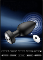 Großhandel 3-teiliges Set Ferngesteuerter Anal-Vibratoren Sexspielzeug Analplug Stimulator & Masturbator Dildo für Männer und Frauen
