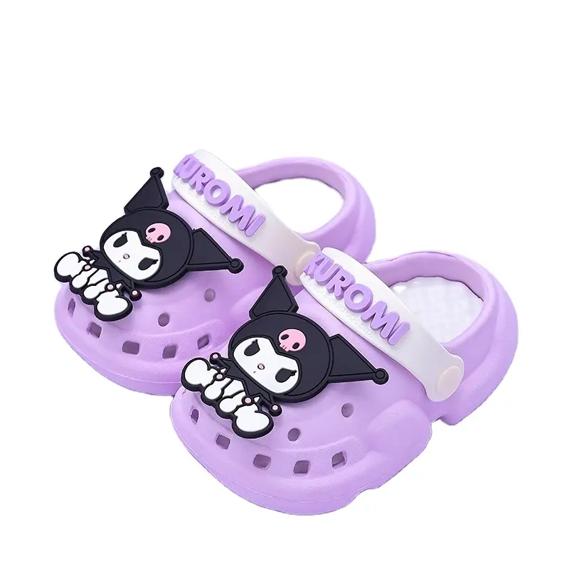 Cartoon cute slipper Shoes High Quality Sanrios for Boys Girls Summer Anti-Slip Child Slides Summer Beach Anti-Slip Sandal