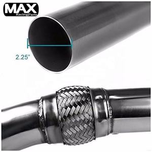 Edelstahl-Auspuffrohr-Downpipe-Kit für Audi 96-03 A3 (8L)/98-06 TT (180 PS) Seat Leon/Toledo II 1.8L Turbo Motor - Product Image 3