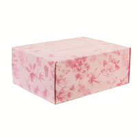 Boîte cadeau en carton recyclé pour flacon de lotion, boîte en carton ondulé pour cosmétiques, boîtes d'expédition en kraft pour sous-vêtements, vêtements, cadeaux