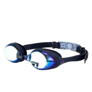 Lunettes de natation professionnelles pour adultes, anti-buée, imperméables aux UV, sans fuites, en silicone, pour myopes, tendance - Product Image 1