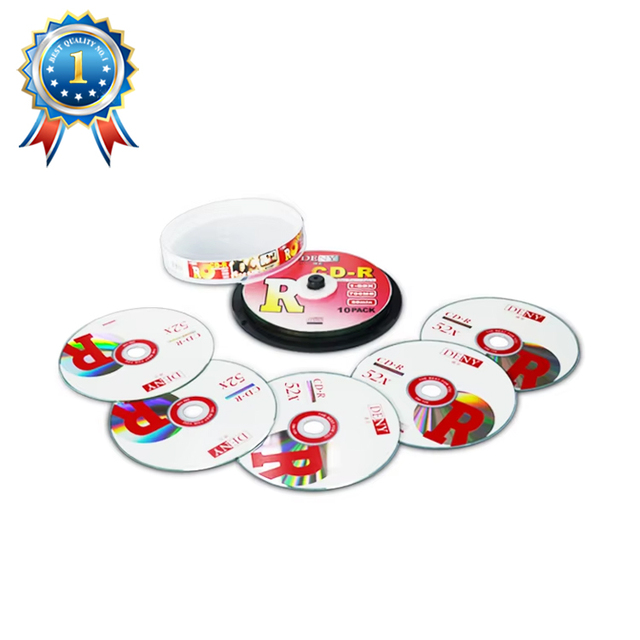 2026 Custom Wholesale Cheap Cd Disk Printing Cdr High Quality Empty Disc Blank CD-R 700mb OEM Logo