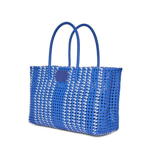 Ensemble de sac fourre-tout élégant <span class=keywords><strong>en</strong></span> deux pièces avec design tissé et <span class=keywords><strong>pochette</strong></span> intérieure pour femme - Product Image 2