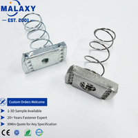Écrou à ressort en acier inoxydable Malaxy M6 M8 M10 M12 pour usage industriel