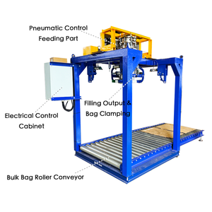 Máquina de Llenado de Sacos Ton Bag de Alta Precisión 1500kg FIBC, Máquina Ensacadora de Sacos a Granel con Peso Inferior Personalizado para la Industria Agrícola y Alimentaria - Product Image 2