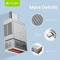 BAVIN OTG65 120W 10Gbps USB 3.1 Aluminium Alloy Kabel Adaptor Konverter USB Female ke Type C Male Otg