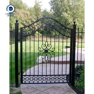 ऑप्टिमाइका सजावटी लोहे के बगीचे गेट सुरुचिपूर्ण गेट सुरुचिपूर्ण गेट स्टाइलिश गेट, पैदल यात्री प्रवेश डिजाइन वास्तुकला - Product Image 6