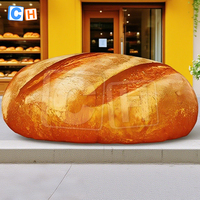 Gonflables d'extérieur personnalisés, Grands jouets gonflables en forme de pain pour boulangerie et pâtisserie