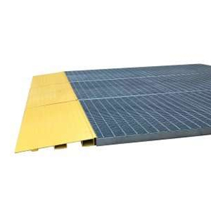 Plate-forme de confinement pour allée en acier galvanisé Carvel 1020x1020mm, capacité de 45 litres - Product Image 2