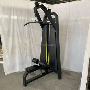 業務用ジムフィットネス機器 ハイプルダウンマシン ラットプルダウンマシン ピンロード式ストレングスマシン 筋力トレーニング - Product Image 4