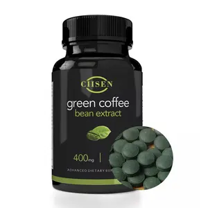 Tabletas adelgazantes de estilo popular, pastillas de extracto de granos de café verde, quemador de grasa, control de peso, 2022