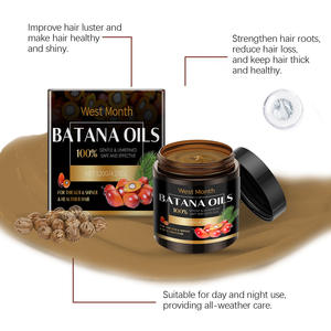 <span class=keywords><strong>West</strong></span> Month Venta al por mayor Suave y nutritiva Cabello Hidratante e hidratante Cuidado del cabello Batana Mascarilla para el cabello - Product Image 1