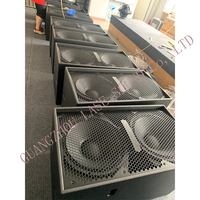 Système de sonorisation pour concerts en plein air LASE B 218 Audio Bass Line Array, double caisson de basses de 18 pouces, puissance de pointe 1600W/3200W, contreplaqué Bric