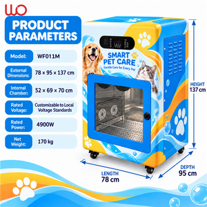 Macchina per il lavaggio, asciugatura e <span class=keywords><strong>sterilizzazione</strong></span> di animali domestici completamente self-service per negozi di animali - Product Image 6