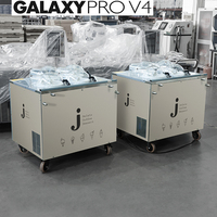 Mesin Es Krim Gelato Komersial Miles Galaxy Pro V4 Stainless Steel 48L/H Air Susu Kedelai Kacang Garansi 2 Tahun NSF