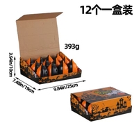 Halloween Jack-o '-Laterne Elektronische Öllampe Dekoration Horror Atmosphäre Dekorative Requisiten Kürbis Szene Layout