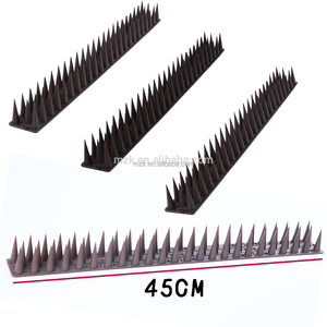12 pièces/boîte clôture mur <span class=keywords><strong>Anti</strong></span> escalade en plastique chat oiseau dissuasion pointes 35MM hauteur - Product Image 4