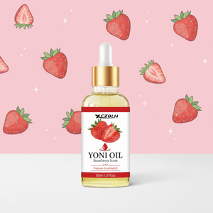 Huile essentielle de soin intime féminin antibactérienne et blanchissante OEM/ODM, saveur fraise fraîche Yoni, 100% pure naturelle pressée à froid - Product Image 4