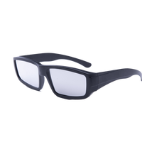 Lunettes d'éclipse solaire en plastique lentille d'observation Uv400 nuances lunettes de soleil 2023 nouveautés femmes noir PC unisexe client Logo 001