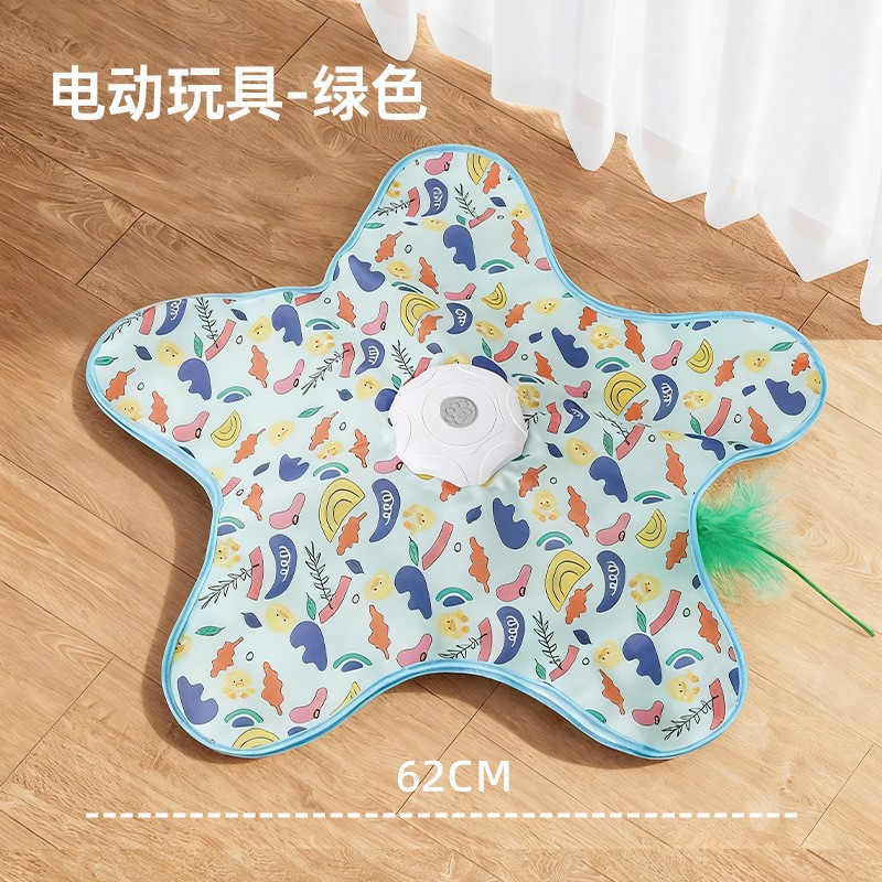 Green [Main unit cloth cover, 1 cat toy]