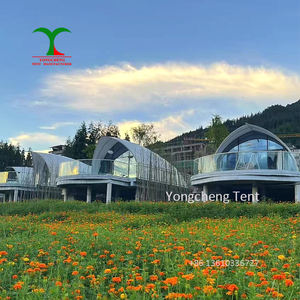 Las mejores tiendas <span class=keywords><strong>de</strong></span> Safari <span class=keywords><strong>para</strong></span> negocios Glamping, tienda <span class=keywords><strong>de</strong></span> hotel con forma <span class=keywords><strong>de</strong></span> concha blanca grande <span class=keywords><strong>de</strong></span> 5*8M con precios <span class=keywords><strong>de</strong></span> fábrica - Product Image 1