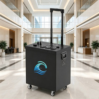 Station d'alimentation portable TC personnalisée à charge rapide MPPT 5000W avec batterie LiFePO4, onduleur à onde sinusoïdale pure, chargeur solaire et allume-cigare