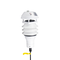 Anémomètre ultrasonique miniature scientifique marin de haute précision Rika RK900-12, station météo IP65, matériau ASA, RS232/RS485 pour