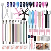 Outils de nail art : Aimant magnétique super puissant effet œil de chat, divers accessoires fantaisie en pierre de fer, Zhejiang, emballage de base, vente en gros
