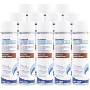 Boardwalk 346ACT Polish pour bois de citron 19oz Aérosol 12/boîte - Product Image 2