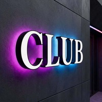 Enseigne LED extérieure grand format pour façade de bâtiment, étanche, lettres 3D lumineuses, panneau publicitaire LED extérieur