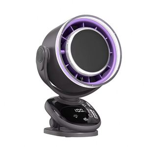 90° Auto Oscillating Portable <b>Fan</b> With Lighting Desktop Clip-On Small High Speed Silent Summer Cooling Gift - Product Image 6