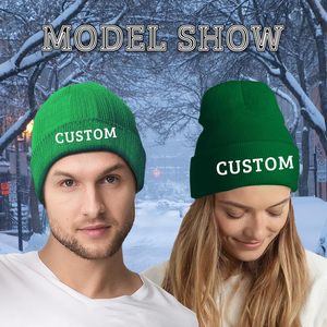 Tùy Chỉnh Beanie Hat-Letter Mô Hình Phổ Thông Vải Thiết Kế Thêm Logo Của Riêng Bạn/Văn Bản/Hình Ảnh Cá Nhân Quà Tặng Vui Cho Nam Giới Phụ Nữ - Product Image 3