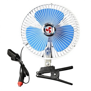 Autoventilator 12V24V Autoventilator met <span class=keywords><strong>clip</strong></span> voor gebruik in de auto, verstelbare schudding, klein elektrisch, multifunctioneel - Product Image 4