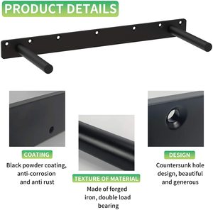 Nhiệm vụ nặng nề vô hình 18 inch Khung kệ nổi với thanh thép hỗ trợ vững chắc cho kệ ẩn - Product Image 3