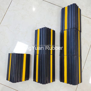 Stopper roda karet tugas berat, untuk mobil, pesawat, truk - Product Image 5