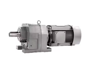 Motor peredam kecepatan roda gigi spiral sudut kanan R19 presisi tinggi untuk perlengkapan transmisi industri tekstil dan pencelupan - Product Image 2