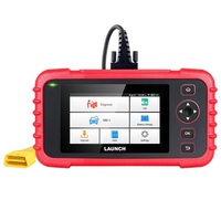 Escáner de Códigos OBD2 X431 CRP123E V3.0 con Pantalla LCD, Verificación de Voltaje de Batería de 12V, Escaneo Completo del Sistema, Color Rojo, 1 Año de Garantía