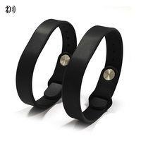 Wasserdichte RFID-Silikonarmbänder NXP NTAG213 NTAG215 NTAG216 Verstellbares NFC-Silikonarmband