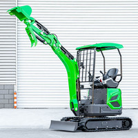 Mini-excavatrice de 1,8 tonne à prix d'usine en Chine, moteur EPA, excavatrice sur chenilles, petite machine d'excavation à vendre
