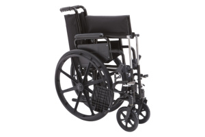 Silla de Movilidad Manual con Rueda Trasera de Varillas Sólidas Grandes, Doble Freno de Mano, para Personas Mayores y Discapacitadas, para Viajes Diarios al Aire Libre - Product Image 5
