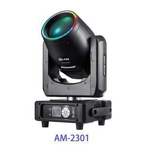 Projecteur à tête mobile 230W 7R Beam Sharpy à double prisme, programmes automatiques, métal, 13 couleurs + blanc, protection IP20, professionnel pour <span class=keywords><strong>DJ</strong></span> - Product Image 1